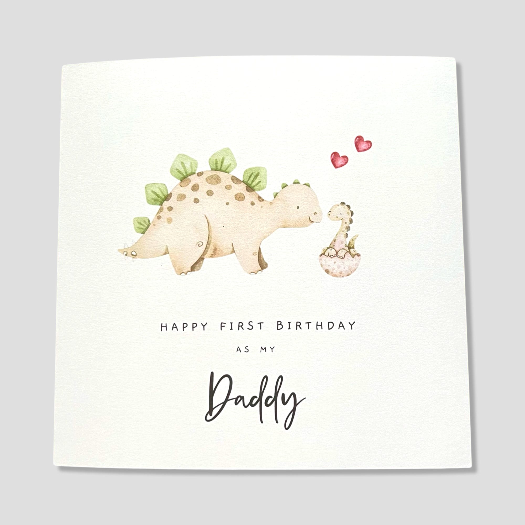 1st Birthday Card as my Daddy Dinosaur
