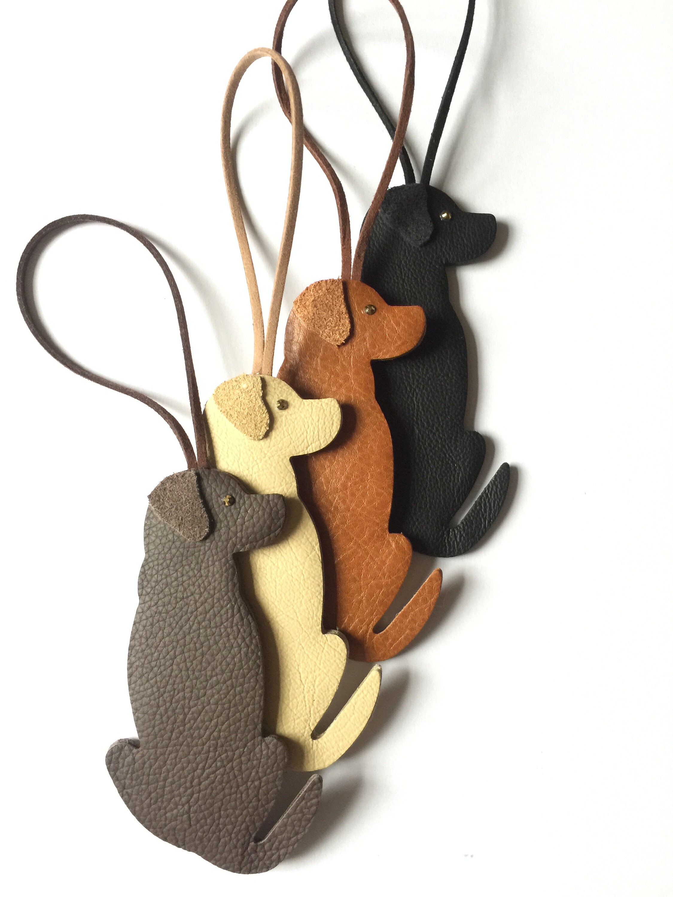 Labrador Christmas Ornament Leather Decoration Gift Handmade - Etsy UK