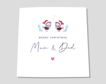 Christmas Card for Mum and Dad