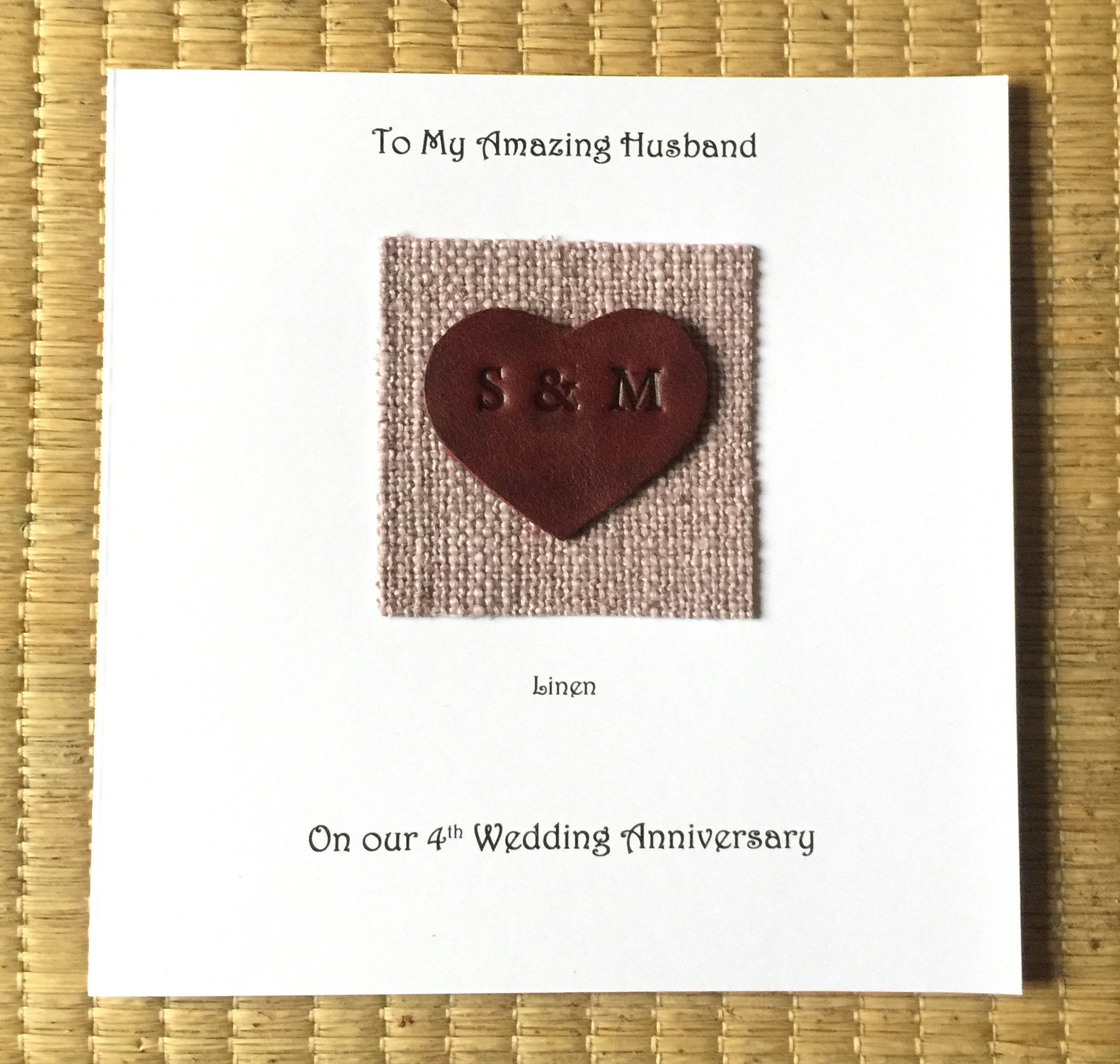 red heart paper anniversary free uk delivery husband card