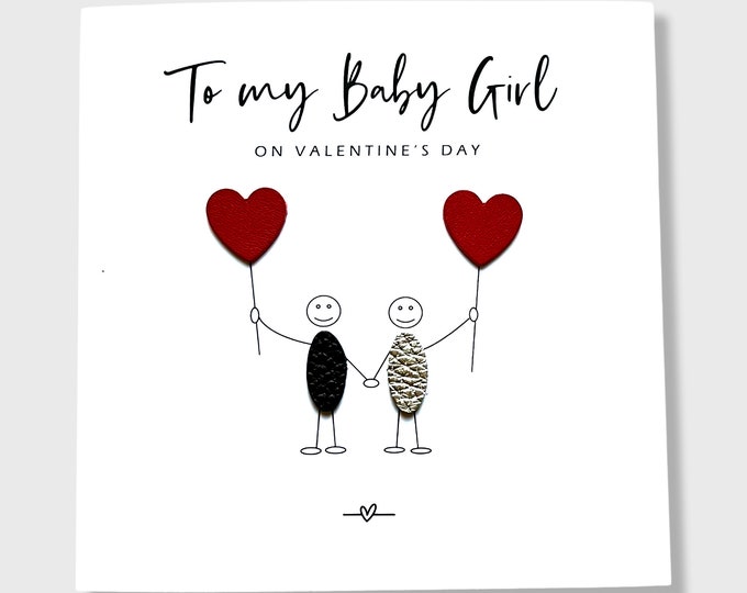 Valentine's Day Card for Baby Girl