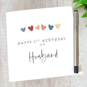 1st Married Birthday Etsy UK