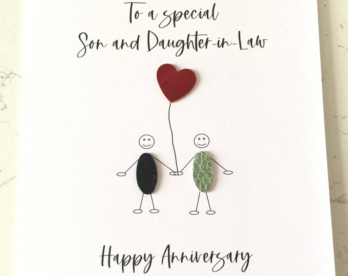 3rd Anniversary Card Leather Anniversary Sister Brother Daughter Son Him Her LGBT