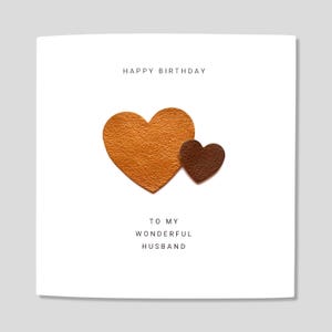Carte d'anniversaire pour mari ou femme
