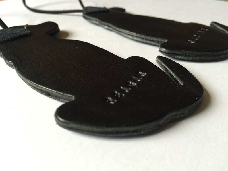Labrador Ornament Leather Personalised Hanging Labrador Decoration Labrador Retriever Tag Gift Sympathy Keepsake
