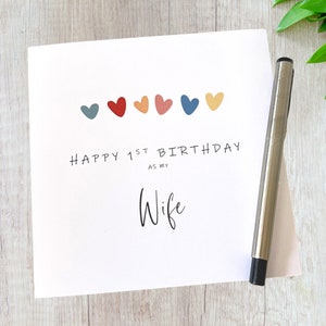 Carte d'anniversaire de femme