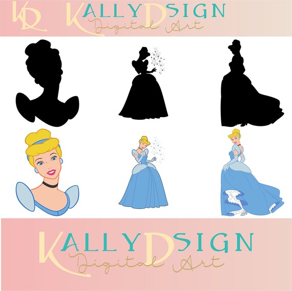 Download cinderella svg Cricut digital download disney princess svg ...