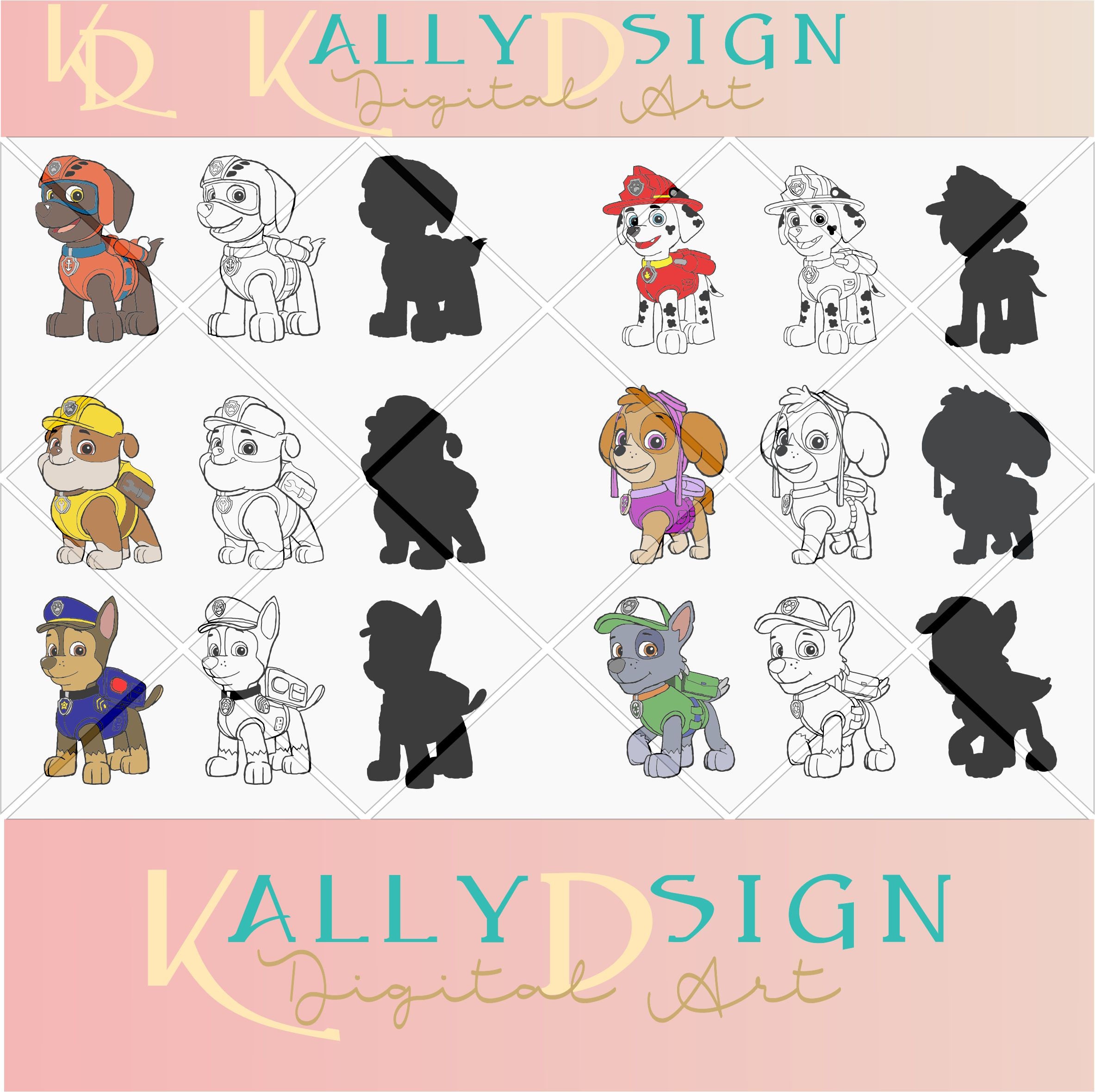Free Free Paw Patrol Alphabet Svg Free 415 SVG PNG EPS DXF File