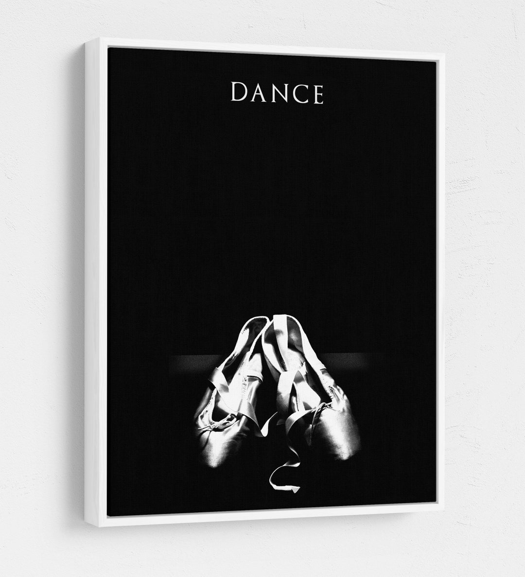 Dance Canvas Wall Art Dance Shoes Art Ballet Dancer Art Etsy