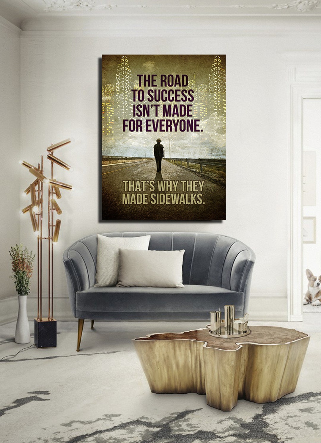 The Road to Success Isn't Made for Everyone Canvas Wall Etsy