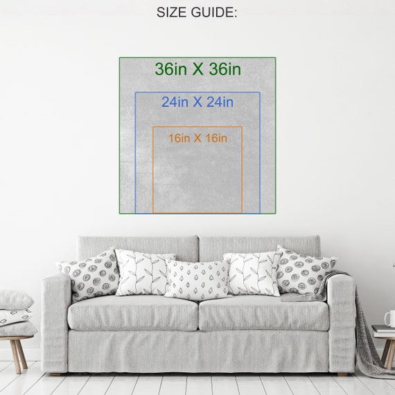 YIN YANG Taiji Modern Wall Art Canvas ~ More Size