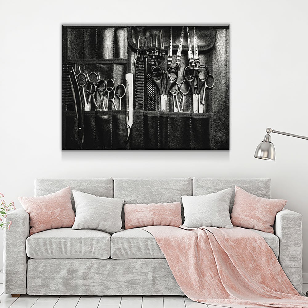 Salon Decor Wall Art Haircare Masterpiece Canvas Wall Art Etsy
