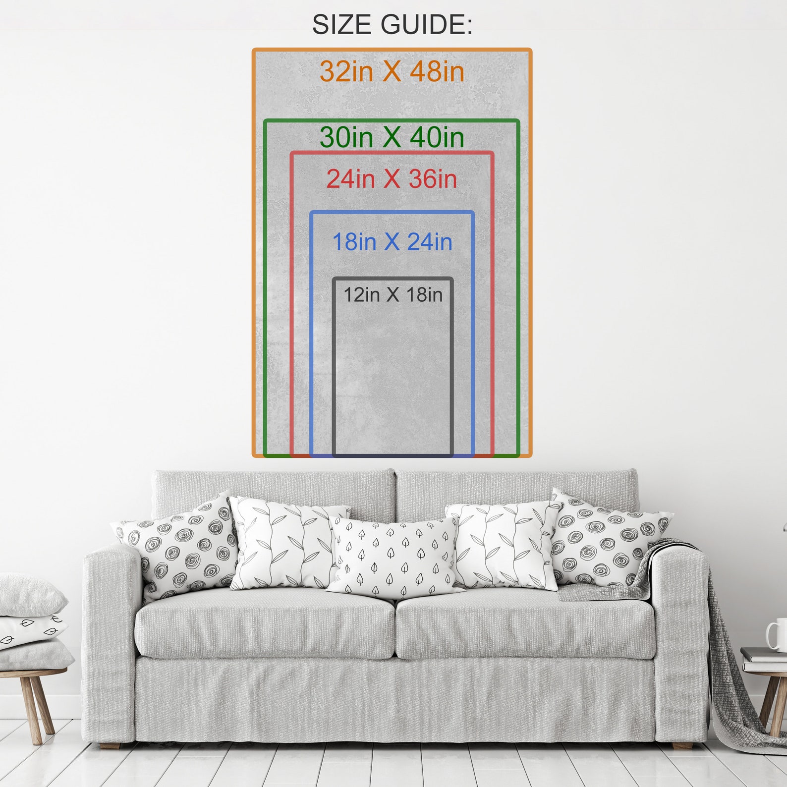 Think Outside the Box Canvas Wall Art Motivational Art Etsy