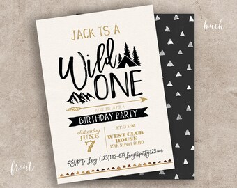mountain invitation etsy