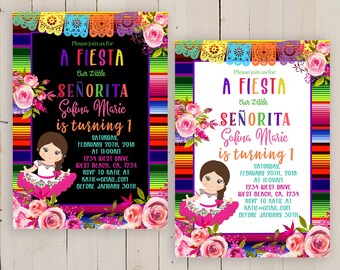spanish invitation etsy