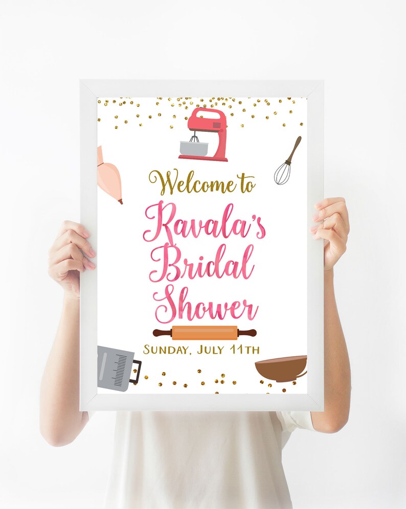 Kitchen Bridal Shower Invitation Stock The Pantry Bridal Etsy