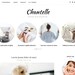 Responsive Blogger Template, Blogger Theme Minimal, Blog Design, Blog Template, Blogspot Theme, Blogspot Template, Blogger Layout -Chantelle