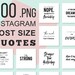 500 Instagram Essential Quotes Bundle, Instagram Template, Motivational Quotes, Inspirational Quotes, Typography Quotes, Instagram Graphics