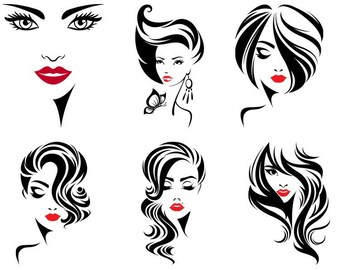 Download Woman Face Outline Svg