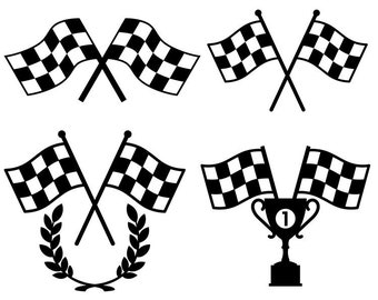 Race Flag SVG, Racing Flag, Checkered Flag, Sport Car Svg, Race Car, Racing Car, For Cricut, For Silhouette, Cut File, Dxf, Png, Svg