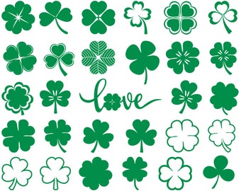 Download Four Leaf Clover Svg Etsy