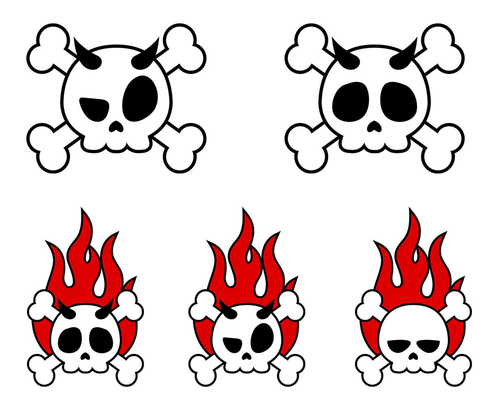 Totenkopf SVG Totenkopf Mit Schleife SVG F r Silhouette Etsy de