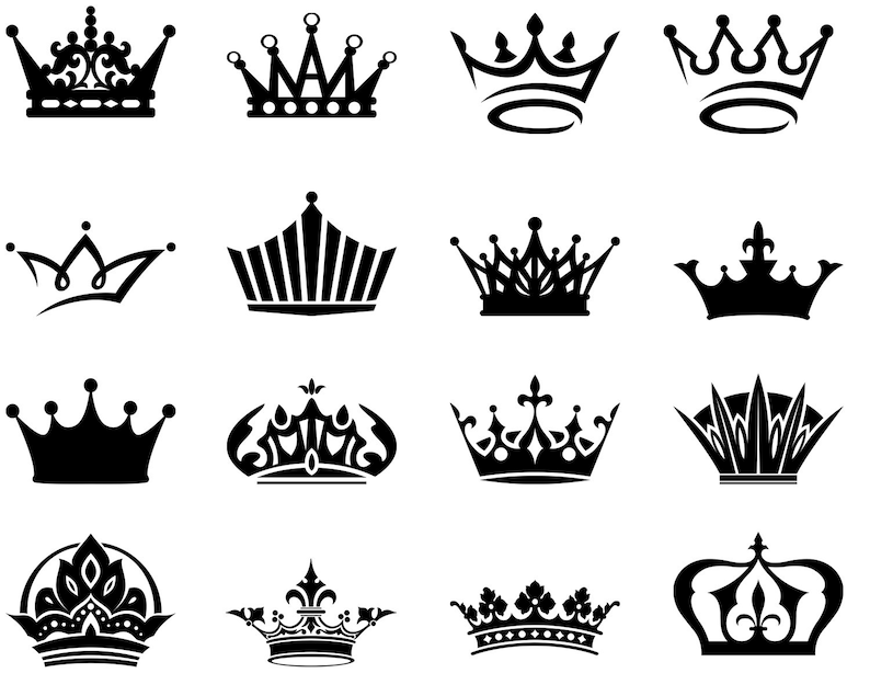 Download Royal Crown SVG File King Crown SVG Queen Crown SVG | Etsy
