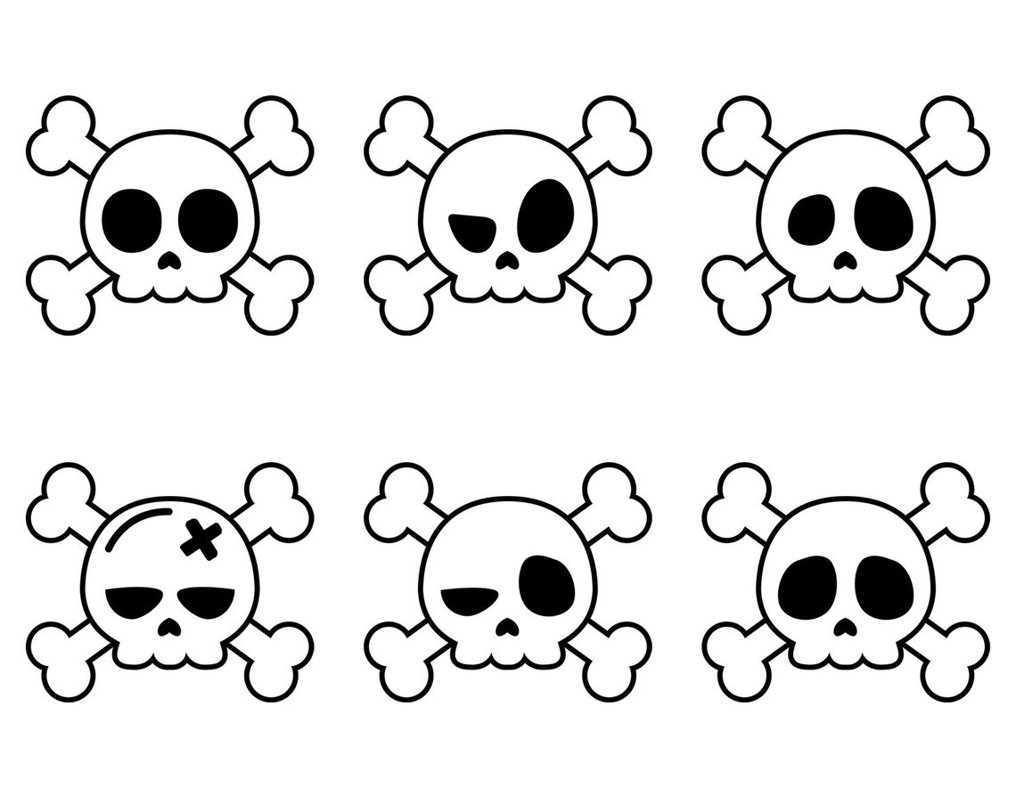 Totenkopf SVG Totenkopf Mit Schleife SVG F r Silhouette Etsy de