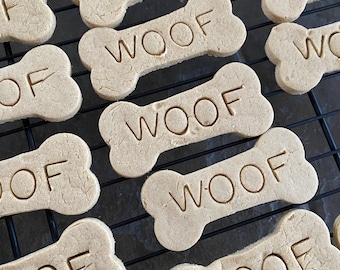 Woof Peanut Butter Dog Treats - 18 Bones