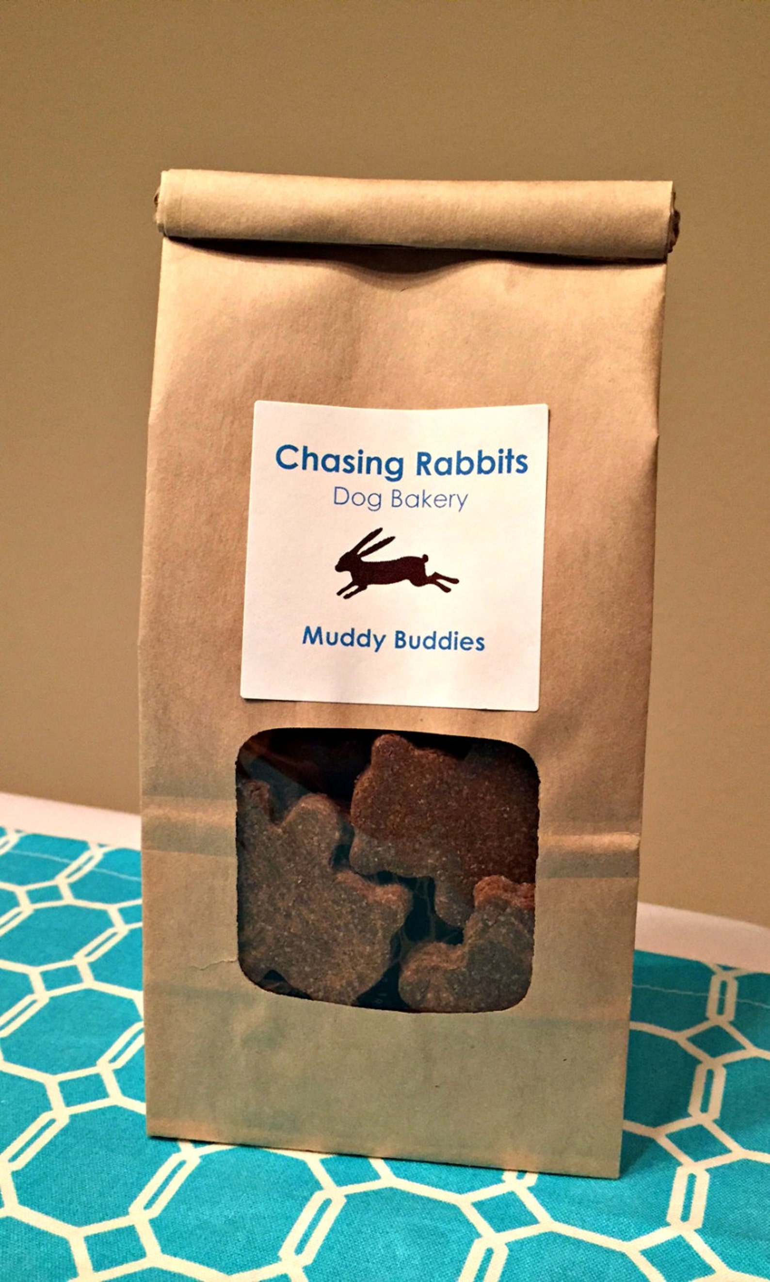 Muddy Buddy Peanut Butter and Carob Dog Treats Etsy