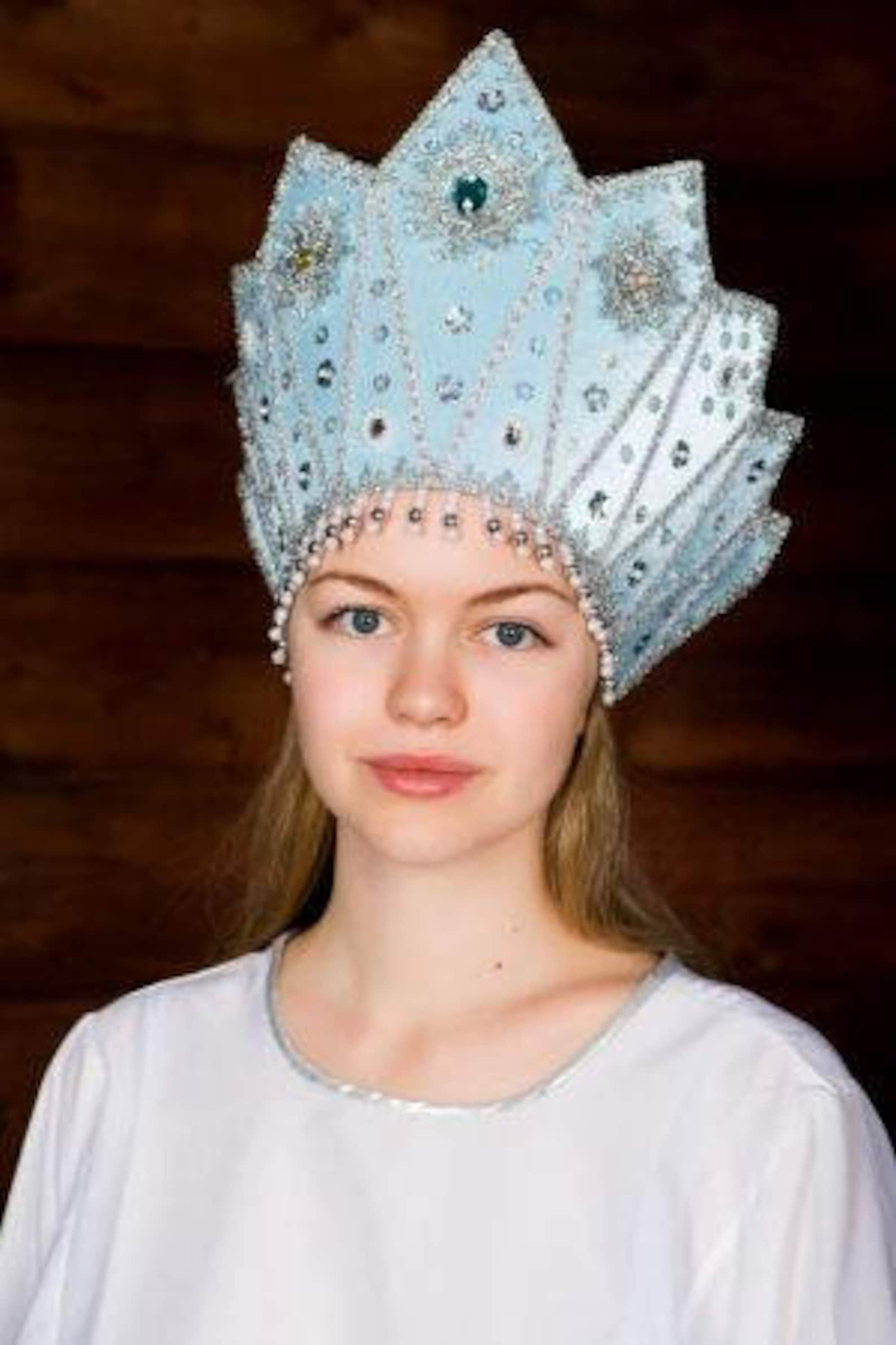 Корона для снегурочки своими руками