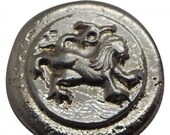 Old English Lion Solid Silver .999 Pure Silver Hand Cast 0.72 Troy Ounce UK Hallmarked Silver Bullion