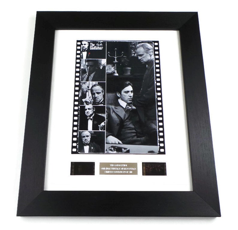 The Godfather Vintage Film Cells Memorabilia in Picture Frame Etsy UK