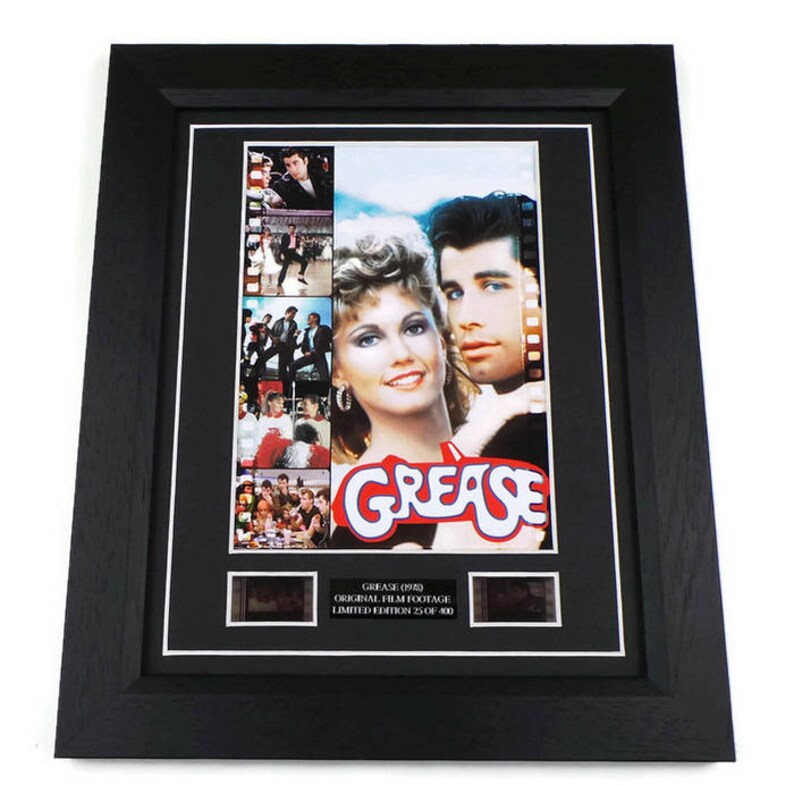 Grease Film Cell Movie Memorabilia Gift Framed or Unframed Original Vintage Film Cells Etsy