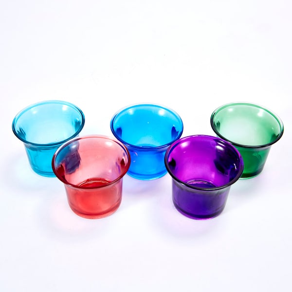 Replacement Votives for Tea Light Chandelier, Votives, Chandelier votives, Coloured Votives, Tea Light replacements,