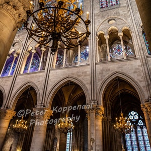 Notre Dame Paris Chandelier, Stain Glass Window, Paris Photography, Paris Bedroom Decor, I Love Paris, Religious Gift