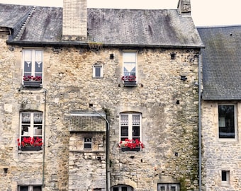 French Photography Print, Bayeux Normandy France Rustic BOHO Chic Country Cottage Home Wall Art Decor, I Love Paris  Men Mom