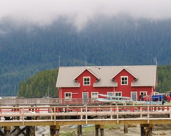 Tofino Harbour, Northwest Coast, Pacific Rim Art, Tofino Art, Vancouver Art, Coastal Decor, Nautical Decor,