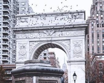 Washington Square Park Arch, Greenwich Village, NYC Photography, New York City Wall Art, I Love New York,