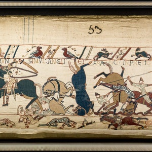 Bayeux Tapestry PRINTs 6-10, William the Conquerer, Tapestry for Men, Norman Conquest England, King of England, Battle of Hastings, France