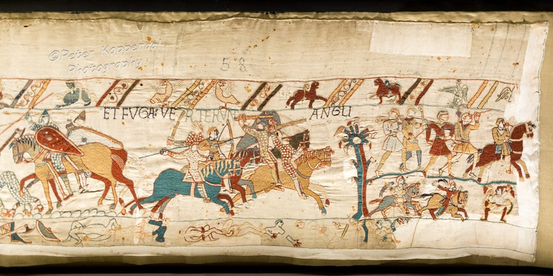 Bayeux Tapestry PRINT SET 6-10 Norman Conquest England | Etsy