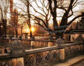 Central Park Sunset, New York City Wall Art, NYC Photography, I Love New York, Big Apple, Manhattan