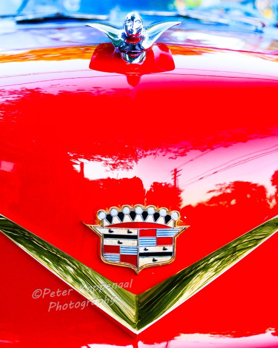 Cadillac Emblem, Vintage Cadillac, Red Cadillac Flying Goddess