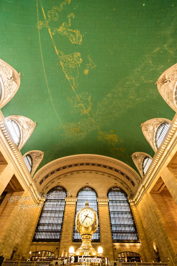 Grand Central Station Clock Print, NYC Photography, New York City Grand Central Station Clock Print, NYC Photography, New York City