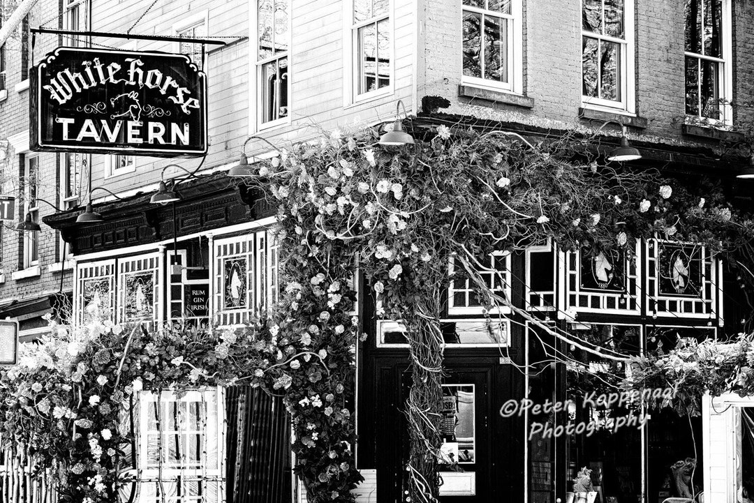 White Horse Tavern Greenwich Village New York City Wall Art Etsy