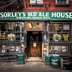 McSorley&#39;s Old Ale House, East Village Bar, NYC Photography, Irish Pub, New York City Wall Art, I Love New York, Manhattan, Lower East Side