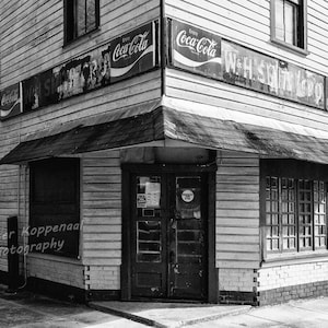 Corner Store, Coca Cola Sign, Vintage, General Store Sign, Wall Decor, Charleston, South Carolina,