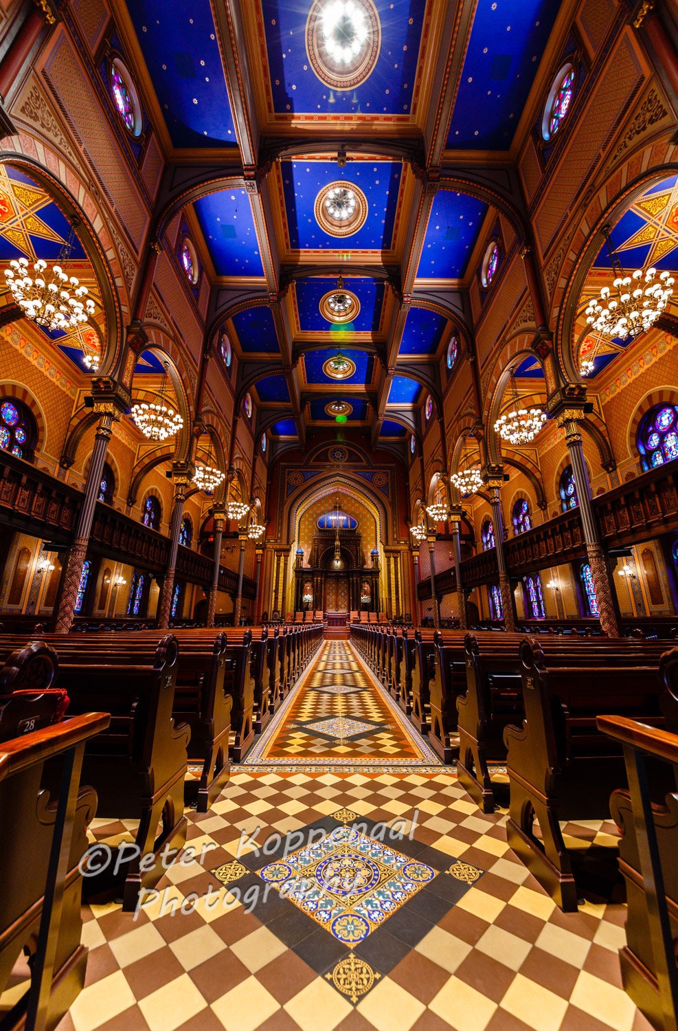 Central Synagogue Print Historic New York City Jewish Fine Etsy
