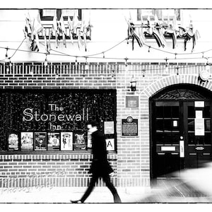Stonewall Inn, Christopher Street, Gay Bar, Gay Club, Gay Art, Gay Pride, LGBT History, LGBT Pride, New York City Wall Art, NYC Photography