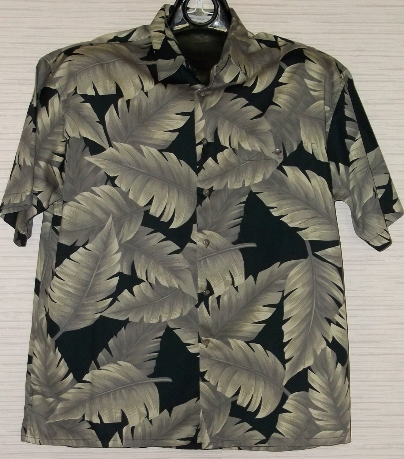 Bamboo Cay brand Island Shirt/ Large/ Cotton/ Hawaiian Shirt/ Etsy